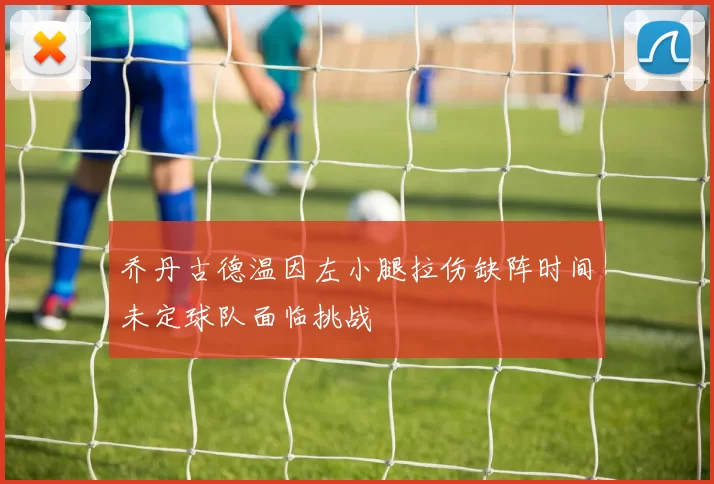 乔丹古德温因左小腿拉伤缺阵时间未定球队面临挑战